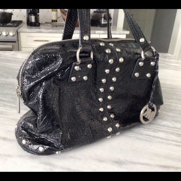 Michael kors handbag crushed patent leather - Picture 5 of 8